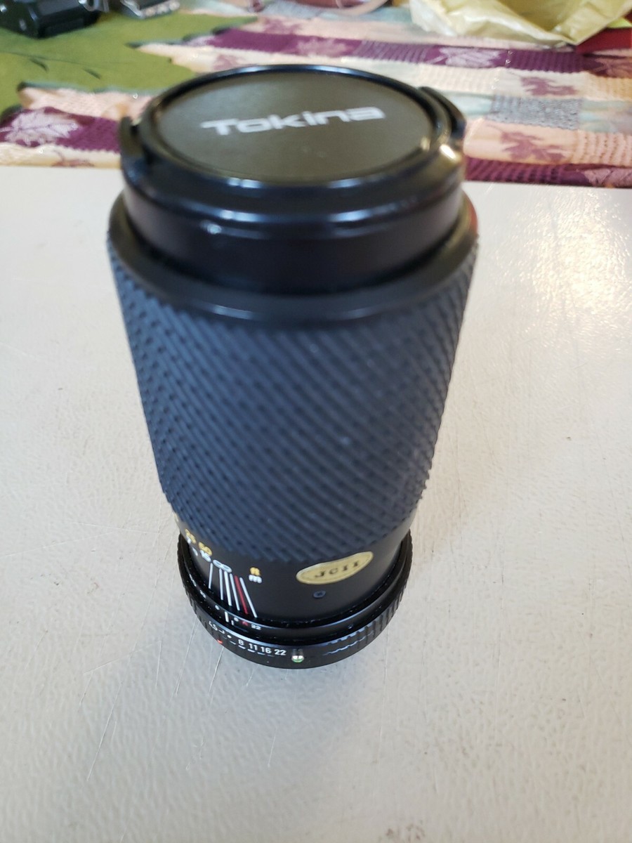 Tokina SZ-X 80-200mm f/4.5-5.6 Canon FD Manual Focus Lens 49 Japan