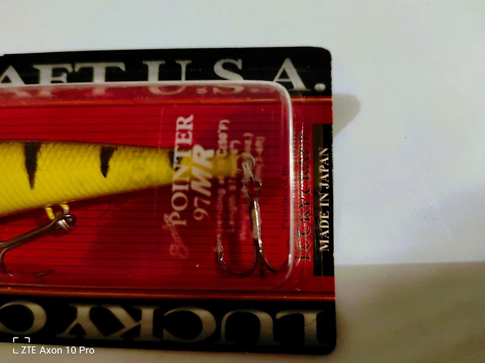 Luckycraft Slender MR Wobbler/97mm./Tiger-Perch/Seltene Farbe/  - Bild 2 von 4