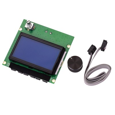 LCD Display Screen Replace Kit W/ Cable For Creality Ender 3 / 3 Pro 3D Printer