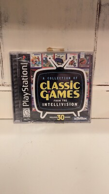 A Collection Of Games From The Intellivision PlayStation 1 Factory Sealed New 