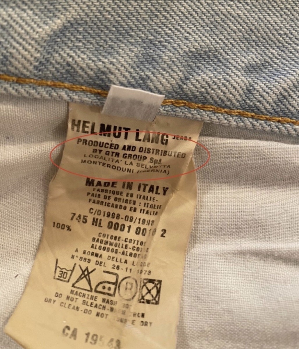 K*M様 HELMUT LANG　Archives　JEANS　Denim s-l1200.jpg