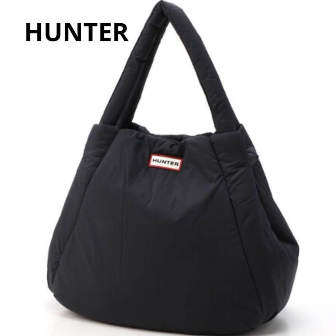 トートバッグ HUNTER [UNISEX] Intrepid Puffer Large Tote Bag Black UBS2240 BRAND NEW BLACK HUNTER UBS2240CPE INTREPID PUFFER LARGE TOTE