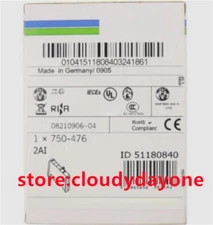 750-476 New WAGO 750-476 2-Channel Analog Input Module 750-476