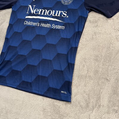 Jacksonville FC Soccer Jersey Men's Small Blue Puma MLS JFC Jax