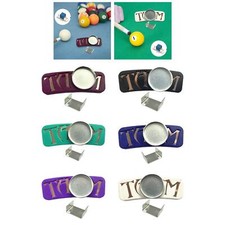 Soporte magnético de tiza portátil estuche soporte mesa de billar accesorio clip de tiza