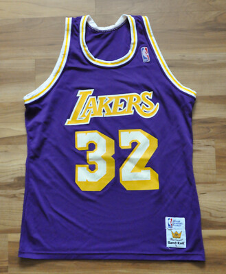 ウェア adidas LA Lakers Johnson #32 LA Lakers Men's Adidas 1979-1980 Magic Johnson #32 Swingman