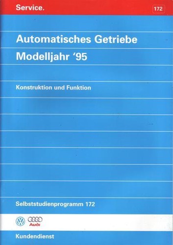 Service Nr. 172 04.1995 Automatisches Getriebe Modelljahr ´95