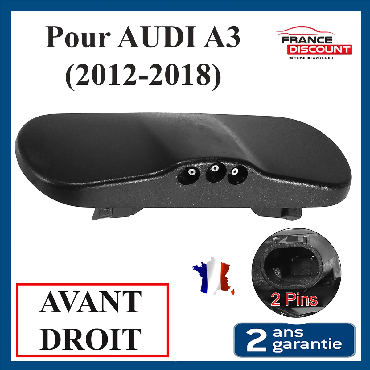 XUKEY Ugello Lavavetri 8K9955985A per Audi - Spruzzatore Tergicristallo Posteriore per A1 A3 A4 A6 S4 Q7