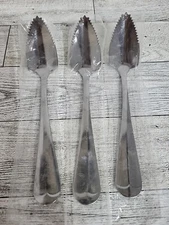 Enjoy Grapefruit Spoons SET OF 3 Stainless Steel  NEW