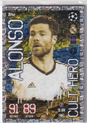 Topps Match Attax CL 23/24 Nr. 437 Xabi Alonso Cult Hero First