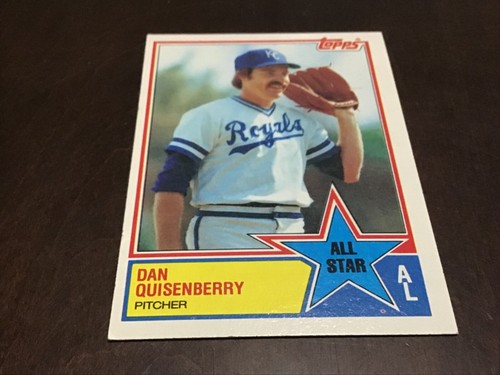 DAN QUISENBERRY Oddball Insert & Regular issue Baseball ROYALS YOU CHOOSE - Picture 126 of 133
