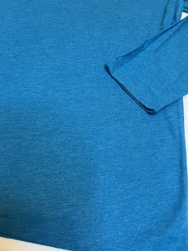 2x Cat & Jack Boys Teal Blue Dinosaur Graphic Long Sleeve T-shirt Size L 10/12 - Picture 6 of 6