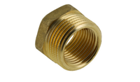 "10X Bonfix Messing Reduzierring - 3/4\" X 3/8\" - Innengewinde"