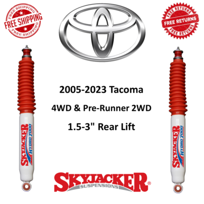 #ad #ad Skyjacker Hydro 7000 Shock Absorber Pair 1.5 3quot; Rear Lift For 05 23 Tacoma 4WD $105.92