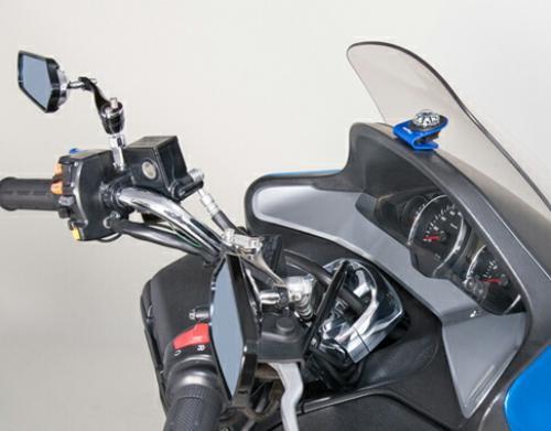 TANAX MF-4715 Touring Magnetic Compass (Black) Motorcycle Touring