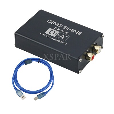 DING SHINE D2-MINI HIFI USB DAC Decoder USB Sound Card ES9018K2M