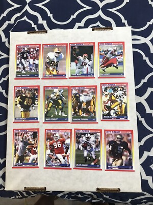 1990 Score Football Rookies Junior Seau Cortez Kennedy Andre Ware (21 Cards)
