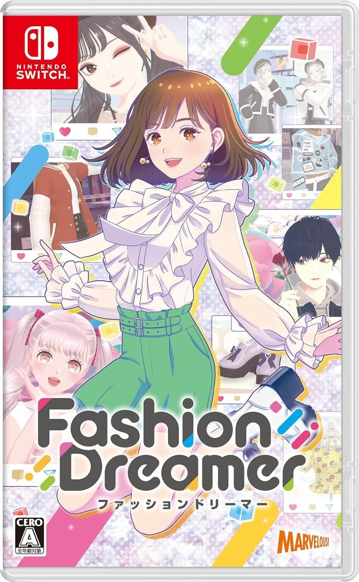 Marvelous Nintendo Switch Video Games Fashion Dreamer from Japan
