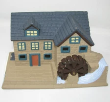 VINTAGE BYRON MOLDS 1979 MILL HOUSE WATER WHEEL CERAMIC