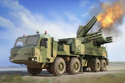 Trumpeter 1/35 72V6 of 96k6 Pantsir-S1 SPAGM BAZ-6909 # 01087