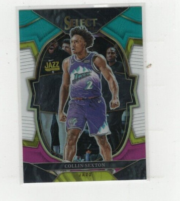 2022-23 Collin Sexton Select Teal White Purple Prizm 04/49 SP #23 Free SH (E976)