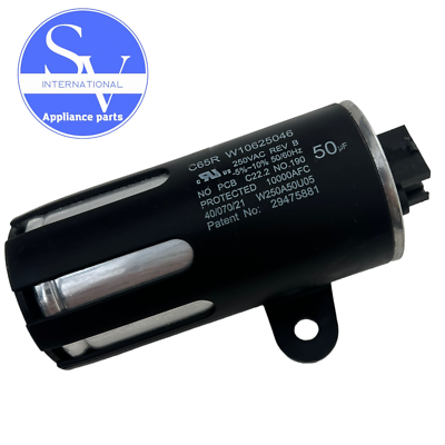 #ad #ad Whirlpool Washer Run Capacitor W10625046 W11395618 $19.89