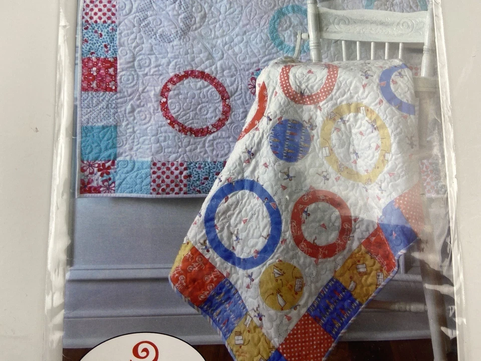 Ring Toss (SGD026) Childrens Quilt Pattern by Swirly Girl Design - Image 2 of 3