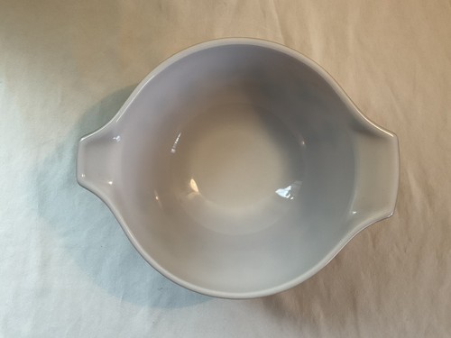 Vintage Pyrex Nesting Cinderella Mixing Bowl Set of 3 Early American Brown White - Picture 7 of 11