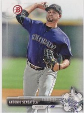 2017 Bowman Prospects #BP27 Antonio Senzatela Colorado Rockies Baseball Card