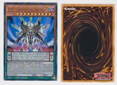Konami Yu-Gi-Oh D/D/D-Schicksalskönig Zero Laplace GFP2-079 Ultra Rare (164357)