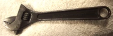 6" Blue-point by Snap on Tools  DA- 26 Adjustable black oxide USA wrench Tool
