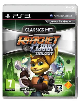 PS3 Spiel The Ratchet & und Clank Trilogy 1 2 3 HD 3D fähig Neuware