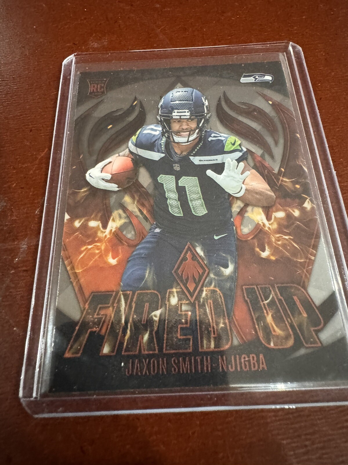 2023 Panini - Phoenix Football - Fired Up RC #12 - Jaxon Smith-Njigba