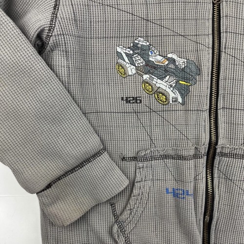 Vintage Disney Store Power Rangers Hooded Fleece Lined Jacket Youth Medium 7/8 - Picture 4 of 11
