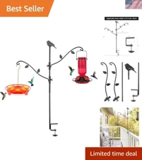 Multi-Functional Adjustable Bird Feeder Pole - Perfect for Outdoor Spaces