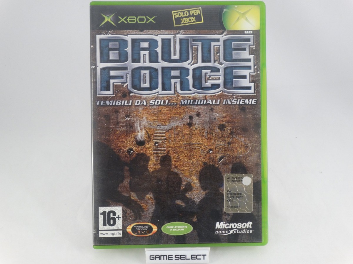 Brute Force Sur Xbox – Version Italienne, Bon état