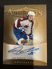 2022-23 Upper Deck Artifacts Hockey Alex Newhook #RAF-AN Auto-Facts
