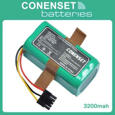3200mAh Battery For Xiaomi Mi Robot Vacuum-Mop 2 Lite MJSTL /E10 Vacuum Cleaner