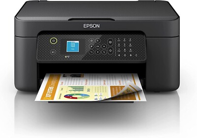 Epson WorkForce WF-2910DWF Multifunktionsgerät Tintenstrahldrucker Scannen Kopieren WLAN Fax & Tinten