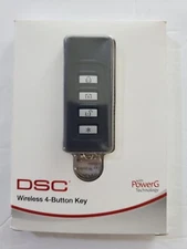 DSC PG4929 WIRELESS 4-BUTTON KEY FOB POWER G