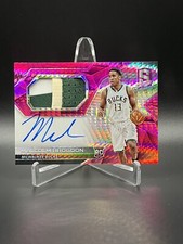 Malcolm Brogdon 2016-17 Spectra RPA  27/49 Bucks RPA Rookie Patch Autograph ROY!