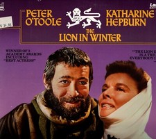KATHARINE HEPBURN "THE LION IN WINTER" 2 LASERDISC SET 1986 embassy sealed