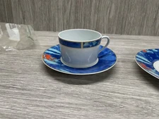 Christofle Alizes Breakfast Cup & Saucer set see pics