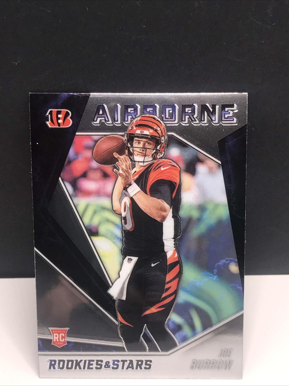 2020 Joe Burrow rookies and stars airborne prizm Rc… Comes In 1-touch Pictured