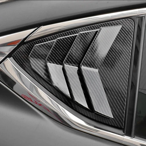 ABS Carbon Fiber Rear Window Louver Cover For Lexus ES250 ES350 ES300h 2019-2023 - Bild 2 von 9