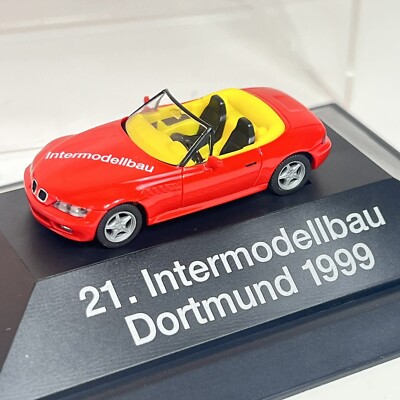 Herpa 1/87 HO BMW Z3 1999 Intermodellbau Dortmund (PC Private Collection)