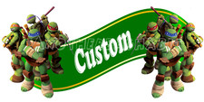 Teenage Mutant Ninja Turtle Wall Decal Inspired 