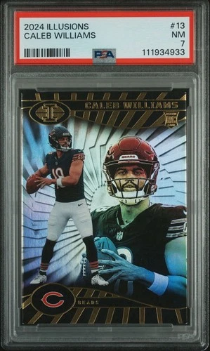 2024 Panini Illusions - Caleb Williams #13 (RC) PSA 7