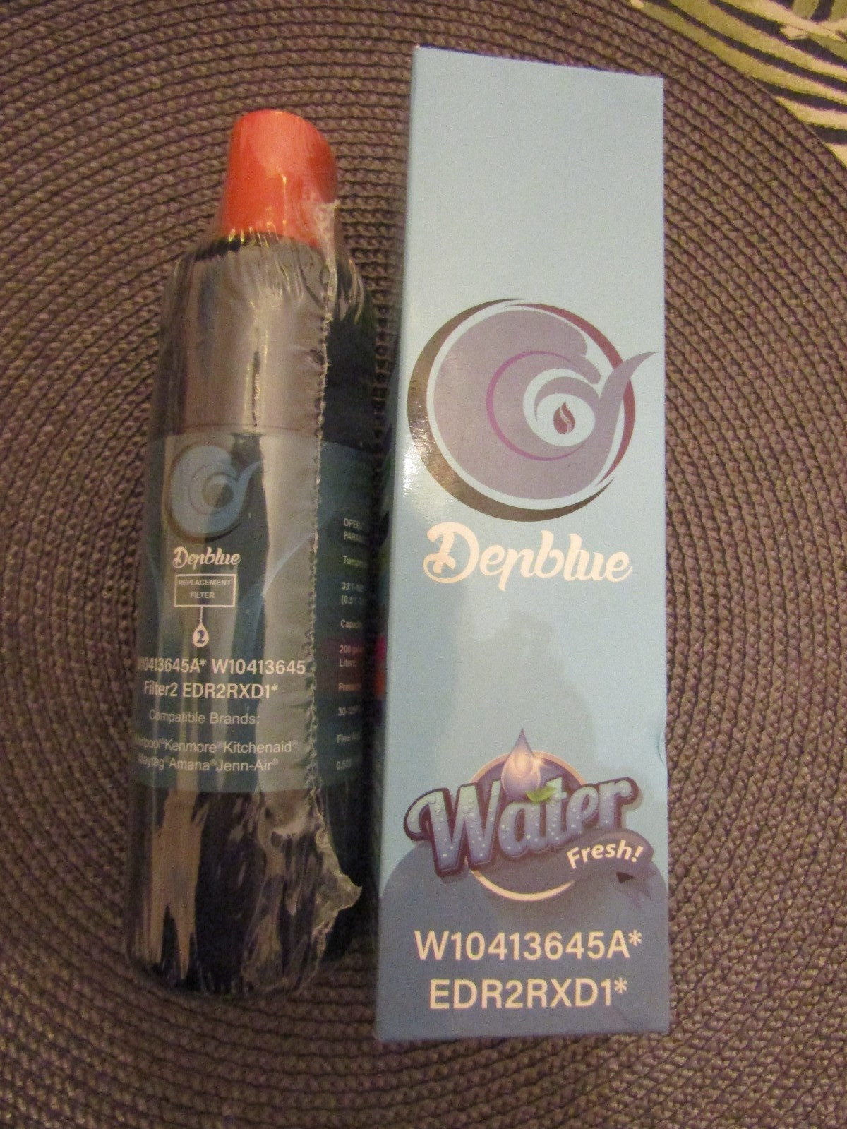  Replacement Refrigerator Filter- EDR2RXD1 W10413645A SEALED