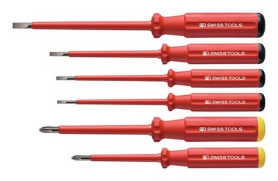 PB Swiss Tools Schraubendreher-Satz VDE 6-teilig Schlitz/PH im Karton... PB 5542